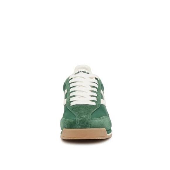 Tretorn Rawlins Green & White Sneaker - Women's - Picture 2 of 8